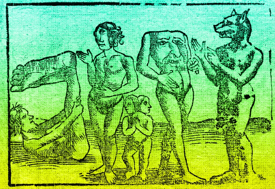 A bunch of medieval monsters retweeting each other.