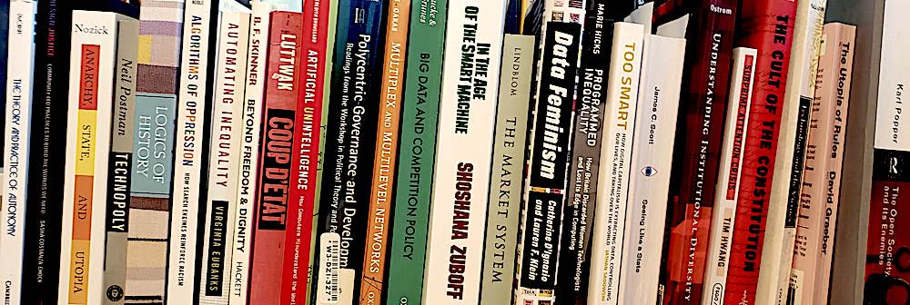 Some books on tech policy
